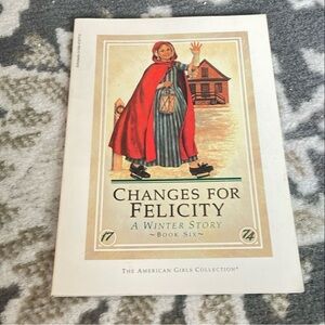 Changes for Felicity Book